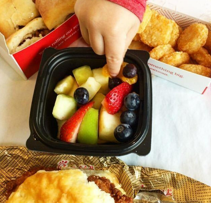 chick fil a breakfast menu