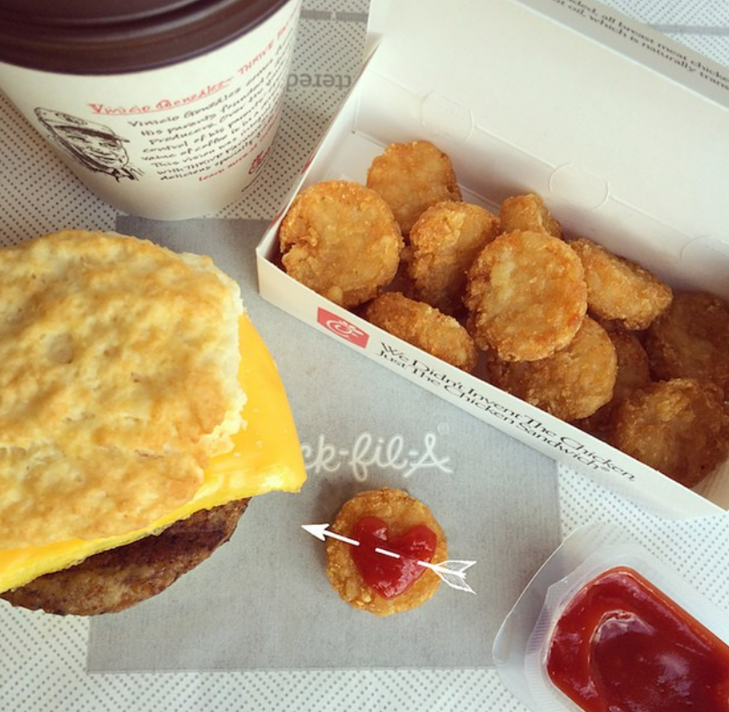 chick fil a breakfast menu